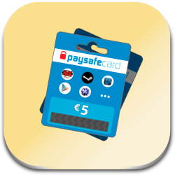 Pay online via PaySafeCard Vouchers
